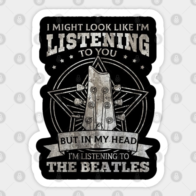 Beatles Sticker by Astraxxx